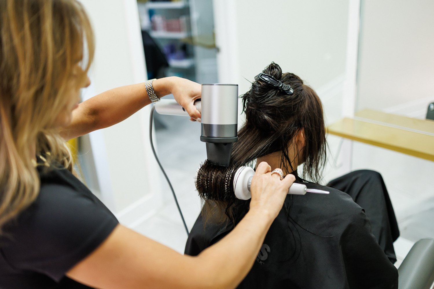 hair blow out